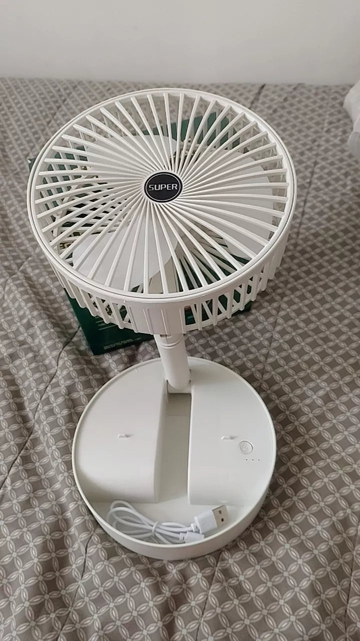 Ventilador Telescópico Dobrável Recarregável