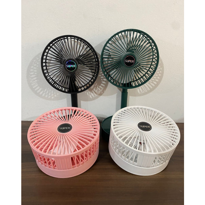 Ventilador Telescópico Dobrável Recarregável